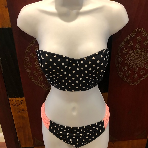 NWT Adore Me Polka Dot Bikini Women’s Size Large - Picture 13 of 13